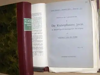 Faber, Friedrich Carl von: Wissenschaftliche Arbeiten* . 2 Privat-Bände (versch. Hefte/Broschüre - ca 50 - untersch.- Format in 2 Mappen-Bücher). Versch. Titeln. 