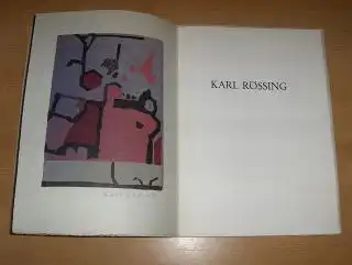 Rössing *, Karl: K.R. im Gespräch mit K.R. + ORIGINAL-GRAPHIK &quot;Ein kleines Stück Galamataca&quot; SIGNIERT. Zum 86. Geburtstag des Künstlers am 25. September 1983. (Privatdruck...