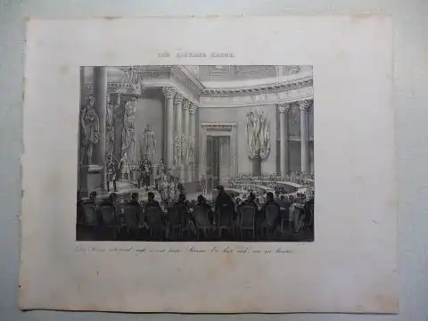 Vogel (?) und R. Fay: NAPOLEON-GRAPHIK: DIE EISERNE KRONE (Königskrone der Langobarden - Napoleon`s Krone 1805) *. Die Krone nehmend, sagte er mit lauter Stimme: Es hüte sich, wer sie berühre !. 