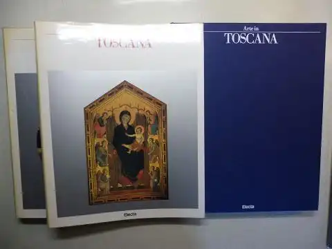 Baldini (a cura di), Umberto, Mauro Cristofani und Guglielmo Maetzke: Arte in TOSCANA. 2 Bände / 2 Volumes. Volume primo (Antike bis Frührenaissance) - Volume secondo (Renaissance bis XX. Jahrhundert). 