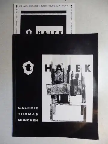 Simmat (Vorwort), William E. und Prof. Otto Herbert Hajek: HAJEK - GALERIE THOMAS MÜNCHEN *. 