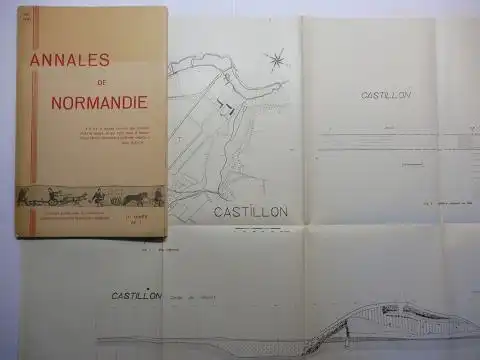 Elhaii, H., M. Le Pesant F. Dornic u. a: ANNALES DE NORMANDIE - Revue trimestrielle d`etudes regionales. 11e Annee - N° 1. Mars 1961. Mit...