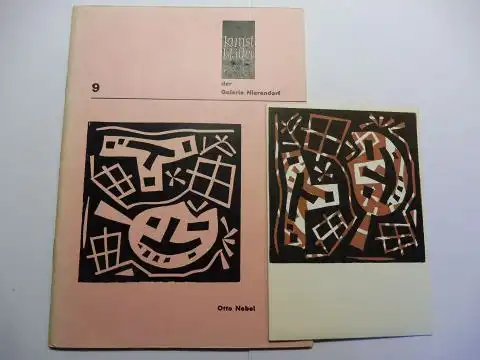 Roditi (Einleitung), Edouard und Hilla Eser (Übers.): Kunstblätter N° 9 der Galerie Nierendorf : Otto Nebel *.