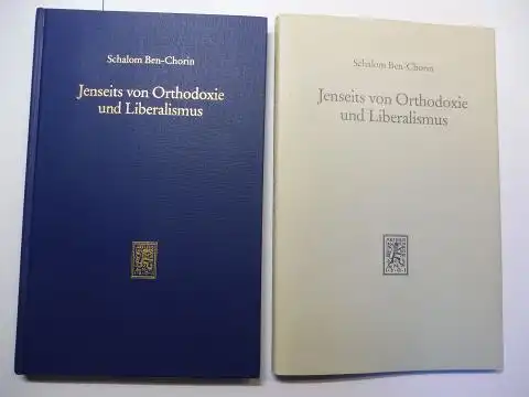 Ben-Chorin *, Schalom: Jenseits von Orthodoxie und Liberalismus. Versuch über die jüdische Glaubenslage der Gegenwart. 