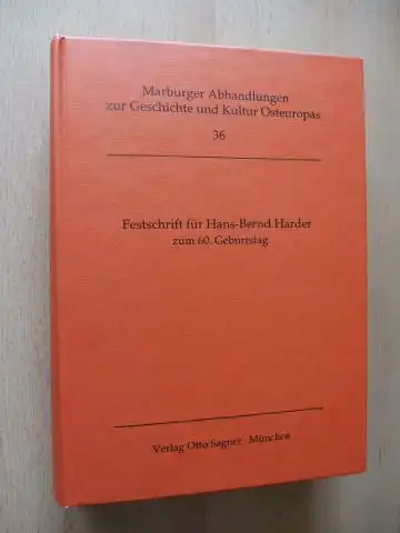 Harer (Hrsg.), Klaus und Helmut Schaller (Hrsg.): Festschrift für Hans-Bernd Harder zum 60. Geburtstag *. Mit 36 Beiträge (auch Griechisch, Russisch, Englisch...). 