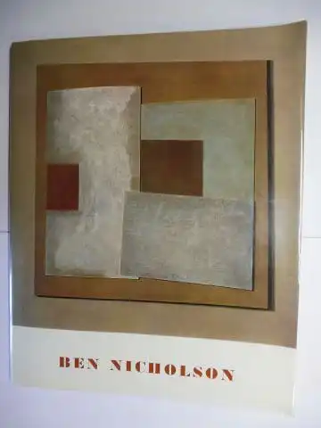 Beyeler, Galerie and Ben Nicholson: BEN NICHOLSON - Galerie Beyeler 1968 *. 