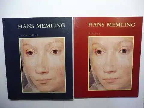 De Vos, Dirk, Dominique Marechal Willy Le Loup u. a.: HANS MEMLING - CATALOGUS / ESSAYS. 2 Bände - Komplett *. Mit Beiträgen.