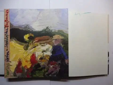 Fußmann, Klaus und Josef Peerlings: Klaus Fußmann - Gärten und Landschaften. 115 Gouachen, Aquarelle, Pastelle und Ölskizzen aus den Jahren 1979-1999. + AUTOGRAPH *. 