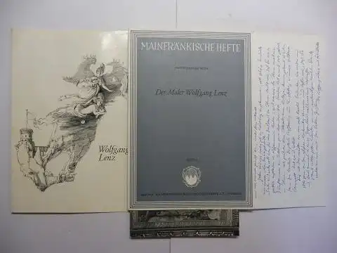 Muth, Hanswernfried: Der Maler Wolfgang Lenz *. + AUTOGRAPH. 36 Abbildungen. 