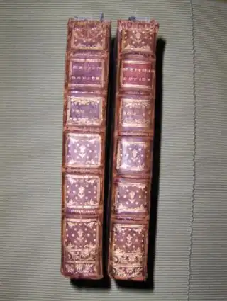 OVIDE / OVID: NOUVELLE TRADUCTION DES METAMORPHOSES D` OVIDE Par M. Fontanelle. 2 Bände (2 Tomes ou Volumes). Komplett. 