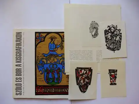 Semsey, Andor: SZÖLÖ ES BOR A KISGRAFIKAKON (EX LIBRISEK ES ALKALMI GRAFIKAK) // EX-LIBRIS ET GRAPHIQUES D`OCCASION, INSPIRES PAR LA VIGNE ET LE VIN *. 