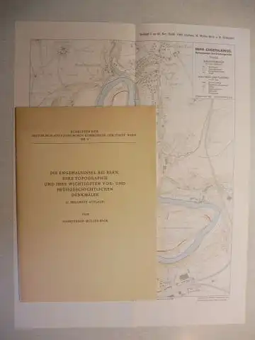 Müller Beck, Hansjürgen: DIE ENGEHALBINSEL BEI BERN, IHRE TOPOGRAPHIE UND IHRE WICHTIGSTEN VOR  UND FRÜHGESCHICHTLICHEN DENKMÄLER *. 1970 ergänzter Sonderdruck aus dem Jahrbuch des.. 