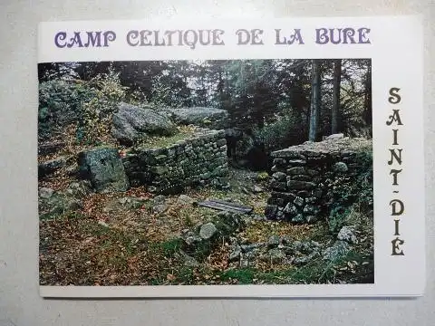 Tronquart, Georges und Paul Gaidon (Photographies): CAMP CELTIQUE DE LA BURE . SAINT-DIE *. 