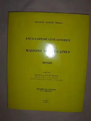 Sirjean, Dr. Gaston und Dr. M. Dugast Rouille (Preface): HISTOIRE DE L`EUROPE EN TABLEAUX *. 