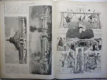 Dalloz, Paul, M.A. Bourdilliat M. e. Hubert u. a: LE MONDE ILLUSTRE. JOURNAL HEBDOMADAIRE. TOME XXXII (Demi-annee) orne de nombreuses gravures d`actualite. JANVIER, FEVRIER, MARS, AVRIL, MAI, JUIN 1873. 