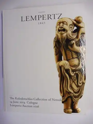 Lempertz, Auktionshaus: LEMPERTZ 1845 - The Kolodotschko Collection of Netsuke I. Lot 1-322 *. 
