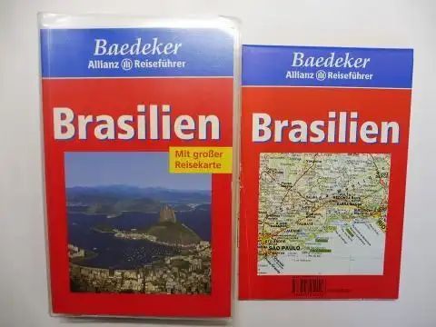 De Fiore, Ottaviano u. Elizabeth und Odin Hug: Baedeker BRASILIEN - Mit großer Reisekarte *. 
