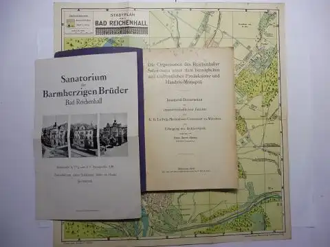 Eberle, Franz Xaver: Die Organisation des Reichenhaller Salzwesens unter dem herzoglichen und kurfürstlichen Produktions  und Handels Monopol. Inaugural Dissertation der staatswirtschaftlichen Fakultät der K.B.. 