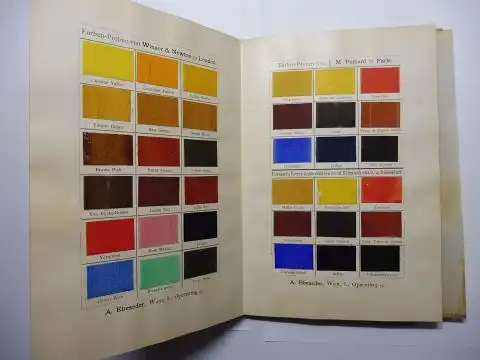 Fischer, Ludwig Hans: DIE TECHNIK DER AQUARELL-MALEREI (Aquarellmalerei). Mit 17 Textillustrationen und 15 Illustrationen in Farbendruck *. 