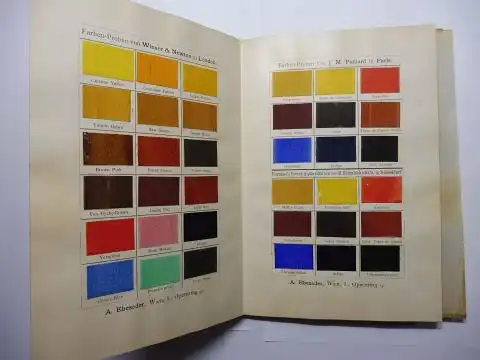 Fischer, Ludwig Hans: DIE TECHNIK DER AQUARELL-MALEREI. Mit 17 Textillustrationen und 15 Illustrationen in Farbendruck *. 