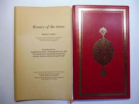 Mehmed ibn Saih Ramadan (Author), Dervis and Hasan al-musavvir al-Istanbuli (Illuminator): Rosary of the times - Subhatu`l-Ahbar *. A seventeenth-century representation of world history in genealogical form with 102 miniatures from Adam and Eve to Mehmed 