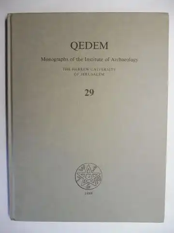 Mazar, Eilat and Benjamin Mazar: EXCAVATIONS IN THE SOUTH OF THE TEMPLE MOUNT - The Ophel of Biblical Jerusalem *. With Appendices. 