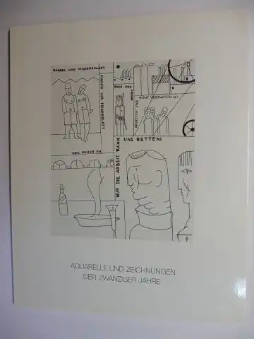 Hasenclever, Michael: AQUARELLE UND ZEICHNUNGEN DER ZWANZIGER JAHRE *. 