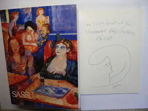 Steingräber (Hrsg.), Erich und Aligi Sassu *: ALIGI SASSU. + AUTOGRAPH *. BAYERISCHE STAATSGEMÄLDESAMMLUNGEN - AUSSTELLUNG IN DER STAATSGALERIE MODERNER KUNST-MÜNCHEN HAUS DER KUNST (WESTEINGANG) 28. JANUAR BIS 15. MÄRZ 1987. 