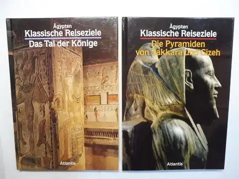 Leospo (1), Enrica und Anna Maria Donadoni Roveri (2): 2 TITELN ÄGYPTOLOGIE: Die Pyramiden von Sakkara und Gizeh / Das Tal der Könige *. 