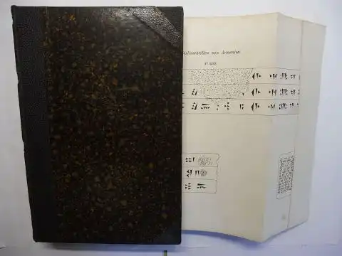 Loth (verantw. Redaction), Prof. Dr. Otto,  Dr. Gosche / Dr. Schlottmann und  Dr. Fleischer / Dr. Loth (Hrsg.): Zeitschrift der Deutschen Morgenländischen Gesellschaft *. Ein und dreissigster Band (31.) 1877 *. Mit 11 Tafeln. 