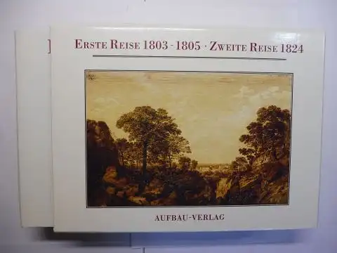 Riemann (Hrsg.), Gottfried und Karl Friedrich Schinkel *: KARL FRIEDRICH SCHINKEL - REISEN NACH ITALIEN - Tagebücher-Briefe-Zeichnungen-Aquarelle. ERSTE REISE 1803-1805 / ZWEITE REISE 1824. 2 BÄNDE. 