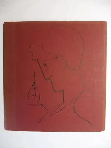 Schrage, Prof. Karl und Oskar Schlemmer *: 24 Blätter nach Zeichnungen von Oskar Schlemmer, die in Wuppertal enstanden sind. Werkkunstschule Wuppertal 1962 (Jahresgabe). 
