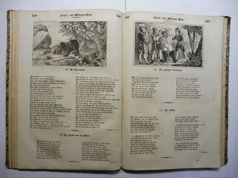 Lyser (Illustr.) *, J.P. (Johann Peter): FABELN und Mährchen (Märchen) Buch mit vielen Abbildungen nach Zeichnungen von J.P. LYSER *. 
