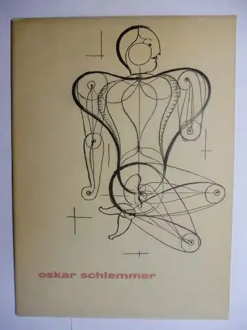 Autoren, Versch: oskar schlemmer * - winter 1954/55 stedlijk museum amsterdam cat. 121. *. 