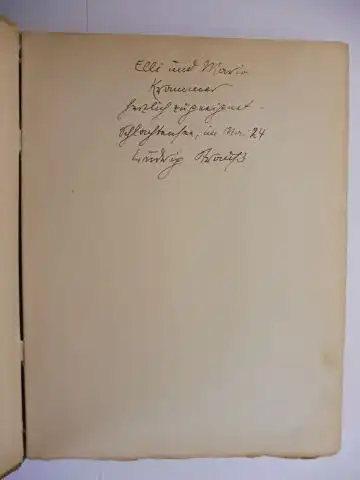 Strauss *, Ludwig: LUDWIG STRAUSS: TIBERIUS - EIN DRAMA. + AUTOGRAPH *. DER VIERTE MÜNCHNER DRUCK (Handnumer.: 131/200). 