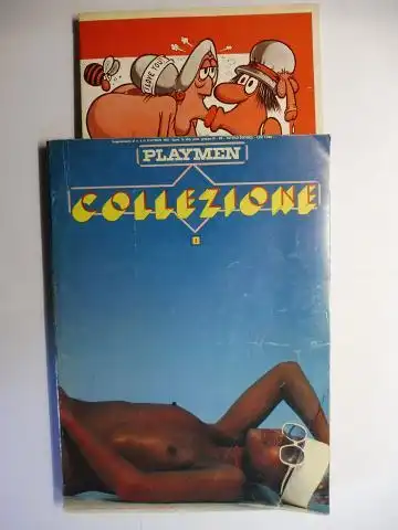 Playmen (Tattilo Editrice) und Benito Jacovitti (Poster + Beiträge): PLAYMEN - COLLEZIONE 1. Supplemento al n. 4 di Playmen (1981). + ORIGINAL-POSTER. PLAYMEN ANNO XIV...