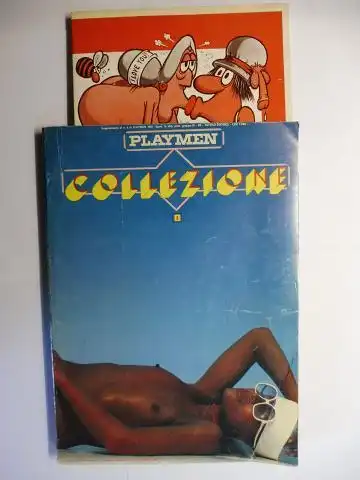 Playmen (Tattilo Editrice) und Benito Jacovitti (Poster + Beiträge): PLAYMEN   COLLEZIONE 1. Supplemento al n. 4 di Playmen (1981). + ORIGINAL POSTER. PLAYMEN.. 