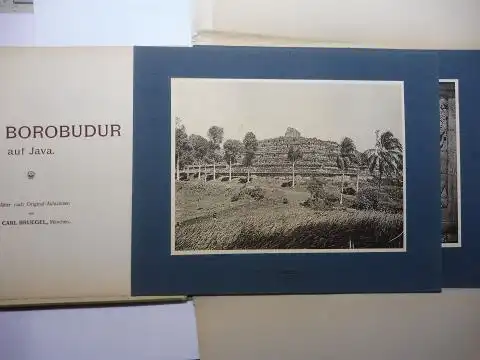 Bruegel *, Dr. Carl: RUINE BOROBUDUR auf Java. 7 Blätter nach Original-Aufnahmen. 