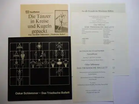 Scheper, Dirk und Hans-Joachim Hespos: Oskar Schlemmer - Das Triadische Ballett *. 