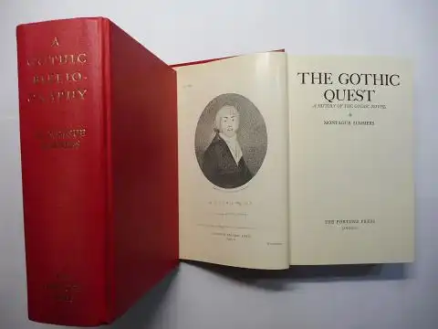 Summers *, Montague: MONTAGUE SUMMERS * THE GOTHIC QUEST - A HISTORY OF THE GOTHIC NOVEL // A GOTHIC BIBLIOGRAPHY. 2 VOLUMES / 2 BÄNDE. 