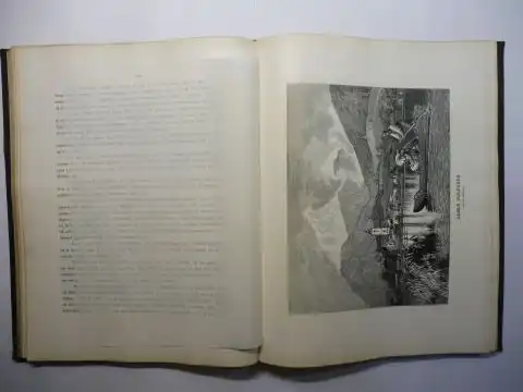 Schmid, Herman und Karl Stieler: Aus Deutschen Bergen. Ein Gedenkbuch vom Bayerischen Gebirge und Salzkamergut (Salzkammergut). Geschrieben von Herman Schmid und Karl Stieler. Mit Illustrationen von G. Gloss, W. Diez, A. v. Ramberg, K. Raupp, J.G. Steffan