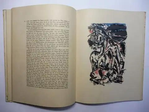 Defoe, Daniel: Daniel Defoe - Das Leben und die ganz ungemeinen Begebenheiten des weltberühmten Engelländers ROBINSON CRUSOE. Mit 31 Steinzeichnungen von Richard Janthur *. 