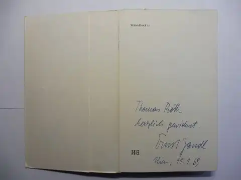 Jandl *, Ernst, Helmut Heißebüttel (Hrsg.) und Otto F Walter: Ernst Jandl - Laut und Luise. + AUTOGRAPH *. 