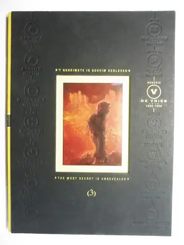 Van der Lugt (Vorwort), Reyn, Johan Dijkstra W. Jos. De Gruyter u. a: HENDRIK DE VRIES. 1896-1989 *. Ausstellung / Tentoonstelling Groninger Museum 1996 / Exhibition. Dutch / English.