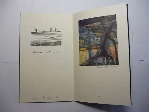 Schratzenstaller (Mitarbeit), Nikolaus, Helmut Stix und  Firma Bauer Landshut: GRAFIKEN VON MARIO SCHOSSER ZU GEDICHTEN VON HANS CAROSSA *. + ORIGINAL-GRAPHIK *. HANS CAROSSA LITERATURTAGE IN LANDSHUT VOM 12. BIS 22.09.1996 ZUM 40. TODESJAHR.