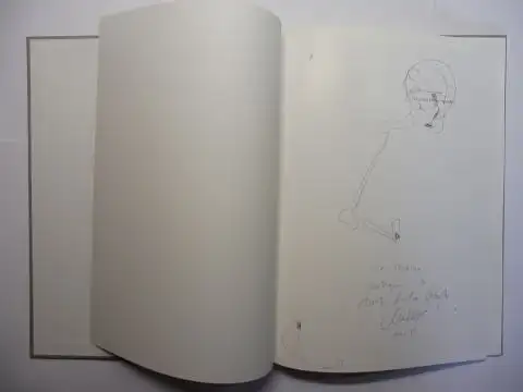 Oberländer, Konrad und Christofer Kochs *: Christofer Kochs. Speicher. + AUTOGRAPH / ORIG.-ZEICHNUNG *. Ausstellung in der Atelier-Galerie Oberländer in Augsburg, sowie in Kötzing, Berlin u. Stuttgart 1999 - 2000. 