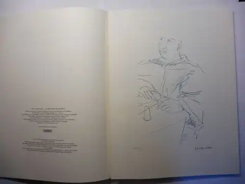 Ganslmayr, Georg Theodor, Heinz Spielmann (Bearb.) Oskar Kokoschka u. a: OSKAR KOKOSCHKA *. FLORENTINER SKIZZENBUCH. Vierundzwanzig Tafeln in der Größe der Originale. Eines von 100...