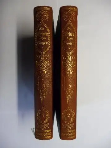 Grimm *, Brüder und Hanns Floerke (Hrsg. / Nachwort): Deutsche Sagen. Gesammelt durch die Brüder Grimm *. Erster und zweiter Teil. 2 Bände. 