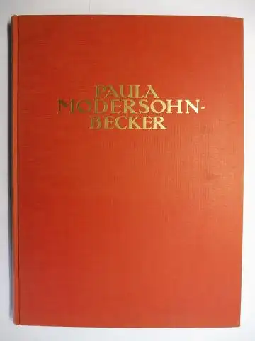 Pauli, Gustav: PAULA MODERSOHN-BECKER von GUSTAV PAULI *. 