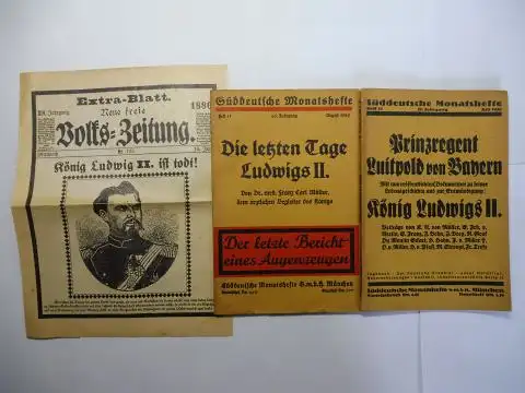 Müller, Dr. med. Franz Carl und Eugen Franz: Die letzten Tage Ludwigs II. von Dr. med. Franz Carl Müller, dem ärztlichen Begleiter des Königs (Der.. 